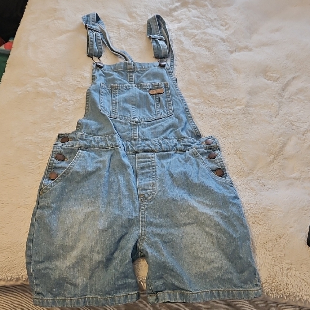 Solo Light Blue Kids Overalls